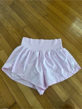 FP Women's Athletic Butterfly Shorts. Baby pink